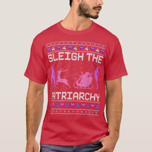 Camiseta Sleigh El Meme Feminista Patriarcado Feminismo Feo