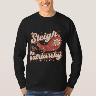Camiseta Sleigh El Patriarcado Feminismo Feminista Meme Ret