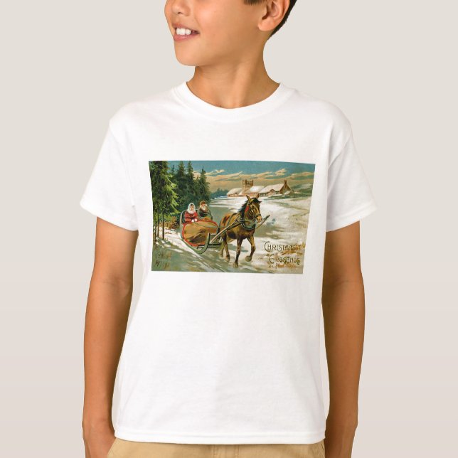 Camiseta Sleigh Ride (Anverso)