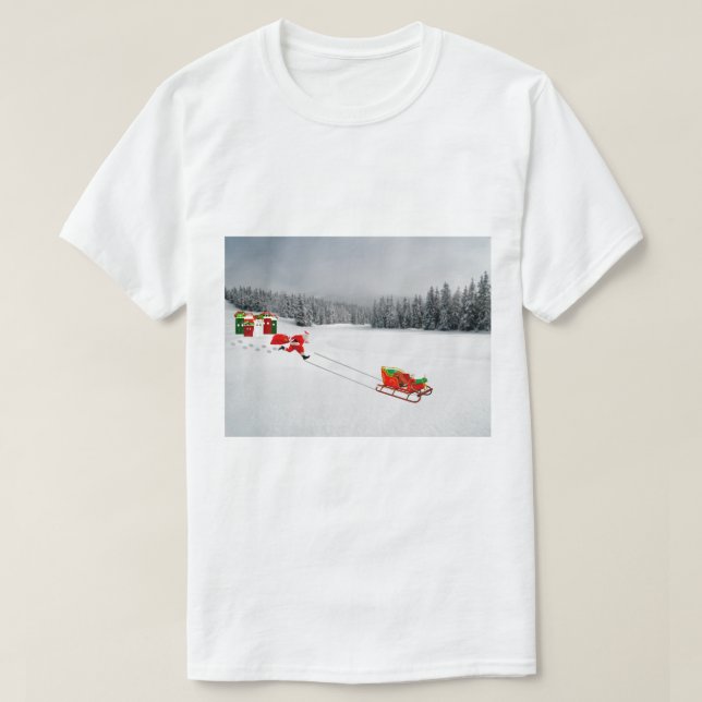 Camiseta Sleigh Unisex (Diseño del anverso)