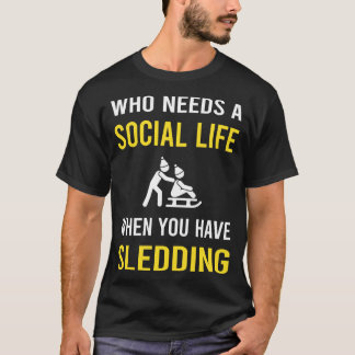 Camiseta Sleighging Sleighging de la Vida Social
