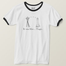 Slepless En Seattle'Era Como La Magia' Ringer Tee
