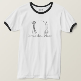 Camiseta Slepless En Seattle'Era Como La Magia' Ringer Tee