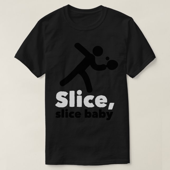 Camiseta Slice Baby White (Diseño del anverso)