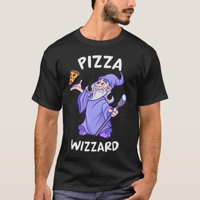 Camiseta Slice of Magic Pizza Wizzard (Anverso)