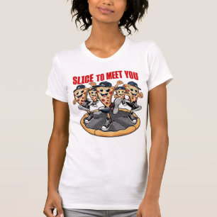 Camiseta Slice Para Conocerte De La Divertida Pizza