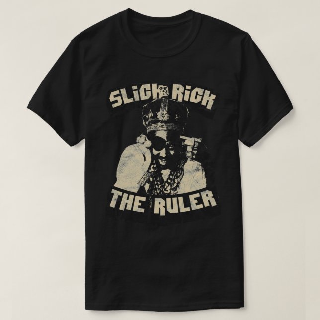 Camiseta Slick Rick Old School Hip Hop Classic T-Shirt (Diseño del anverso)