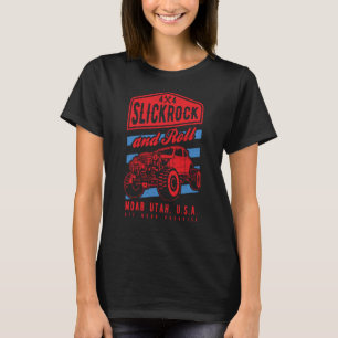Camiseta Slickrock and Roll Moab Utah Offroad Rock Crawler