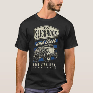 Camiseta Slickrock and Roll Moab Utah Offroad Rock Crawler