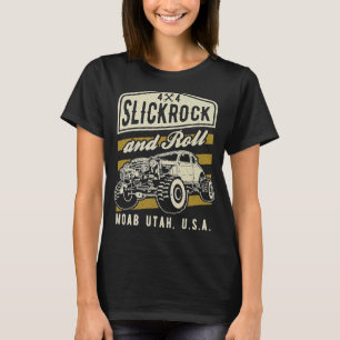 Camiseta Slickrock and Roll Moab Utah Offroad Rock Crawler