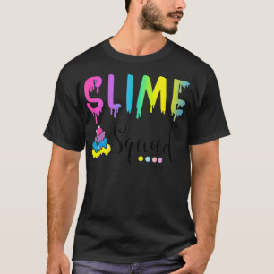 Camiseta Slime Birthday Squad Shirt Unicorn Glue DIY