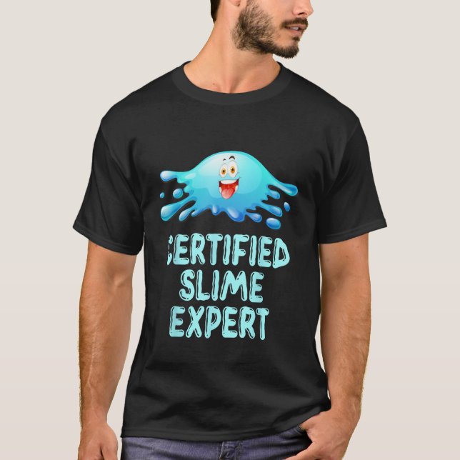 Camiseta Slime Expert Slime certificado (Anverso)