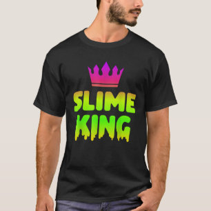 Camiseta Slime King Birthday Party Squad Mating Set para