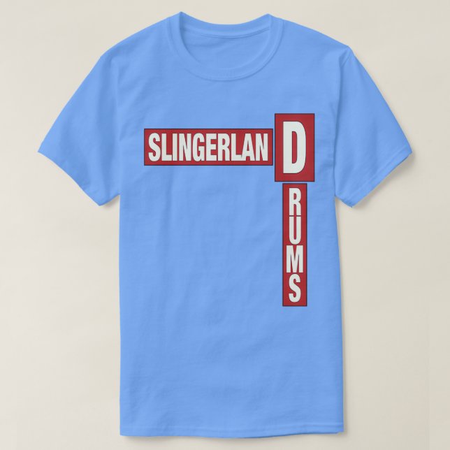 Camiseta Slingerland Drums (Diseño del anverso)