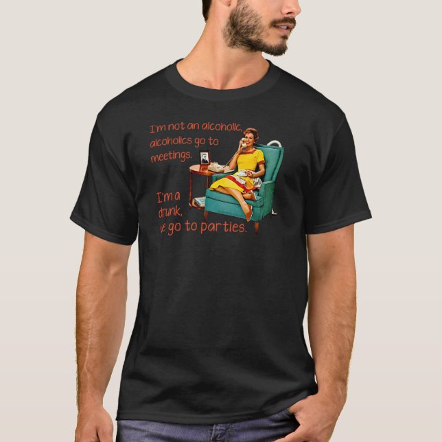 Camiseta SlipperyJoe socializando a la mujer de la cosecha  (Anverso)