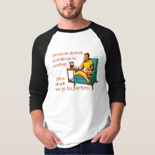 Camiseta SlipperyJoe socializando a la mujer de la cosecha 