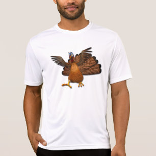 Camiseta SlipperyJoe's Día de Acción de Gracias grazna resp