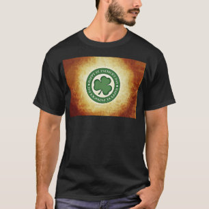 Camiseta SlipperyJoe's Día de San Patricio brillante trébol