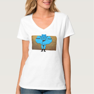 Camiseta SlipperyJoe's gay musgo personalizado thong leathe