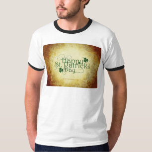 Camiseta SlipperyJoe's Happy St. Patrick's Day 3-leaf c