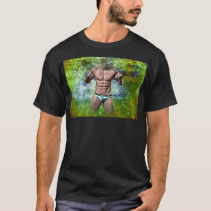 Camiseta SlipperyJoe's hombre adulto muy musculoso sin cami