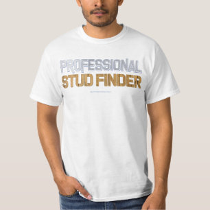 Camiseta SlipperyJoe's Professional Stud Finder madera 3-D