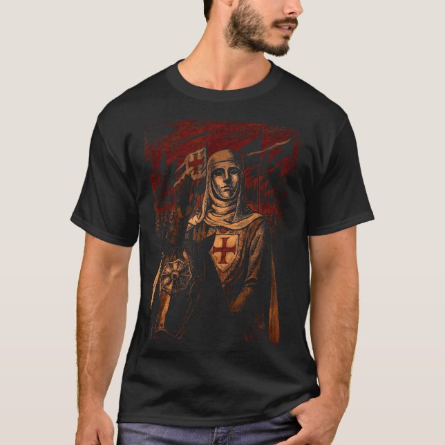 Camiseta Sliver Mask King Baldwin Iv Meme The Leper King Wa (Anverso)