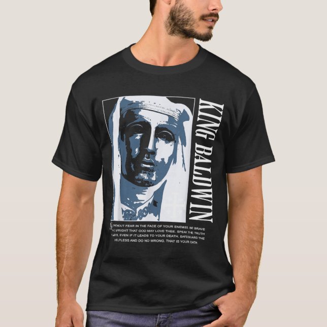 Camiseta Sliver Mask King Baldwin Iv Meme The Leper King Wa (Anverso)
