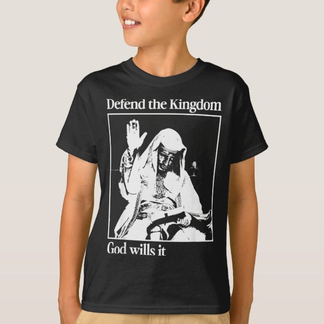 Camiseta Sliver Mask King Baldwin Iv Meme The Leper King Wa (Anverso)