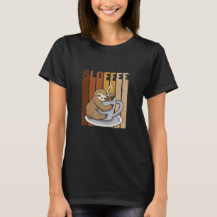 Camiseta Sloff Coffee Drinker Sloth