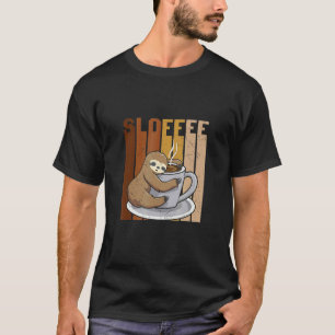 Camiseta Sloff Coffee Drinker Sloth