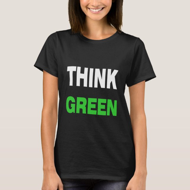 Camiseta Slogan ambiental Cute ambiental (Anverso)