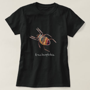 Camiseta Slogan de araña de araña de arácnido lindo arte ar