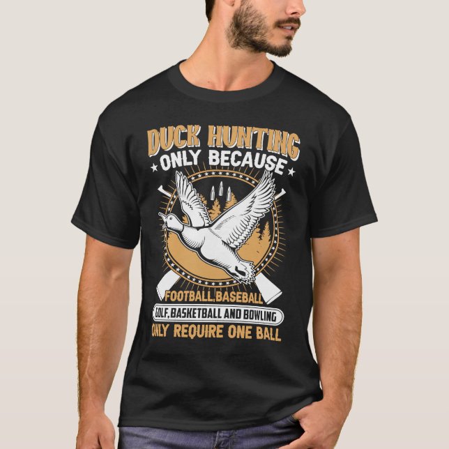 Camiseta Slogan de la caza de gallos para hombres (Anverso)