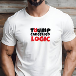 Camiseta Slogan de protesta estudiantil anti Trump elegante