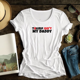 Camiseta Slogan de protesta estudiantil anti Trump elegante