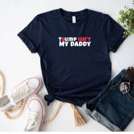 Camiseta Slogan de protesta estudiantil anti Trump elegante