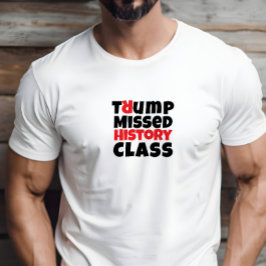 Camiseta Slogan de protesta estudiantil anti-trump negro ro
