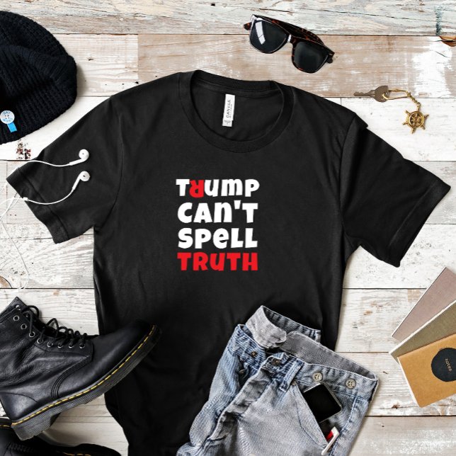Camiseta Slogan de protesta estudiantil anti-trump negro ro (Subido por el creador)