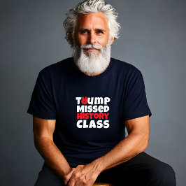 Camiseta Slogan de protesta estudiantil anti-trump negro ro