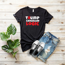 Camiseta Slogan de protesta estudiantil anti-trump negro ro
