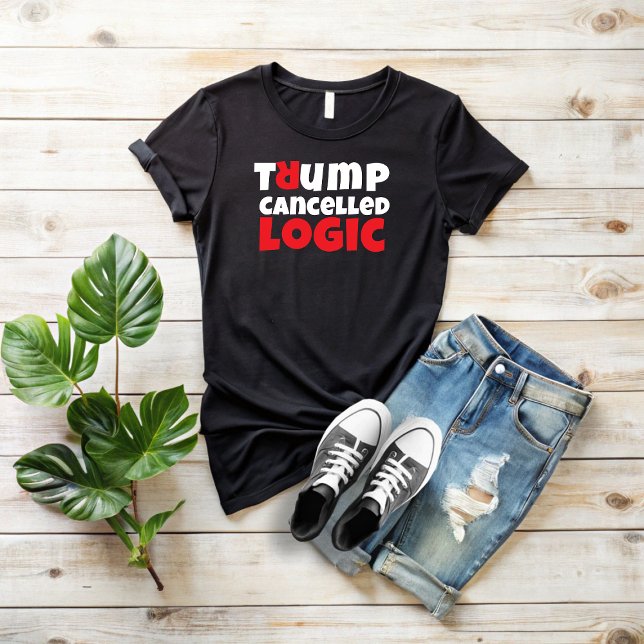Camiseta Slogan de protesta estudiantil anti-trump negro ro (Subido por el creador)