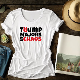 Camiseta Slogan de protesta estudiantil anti-trump negro ro