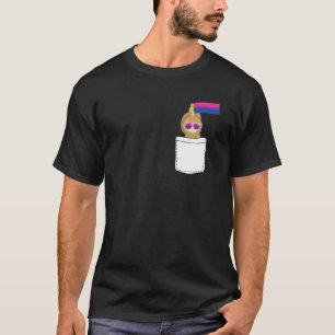 Camiseta Sloket Pocket Bisexual Orgullo lindo animal Orgull