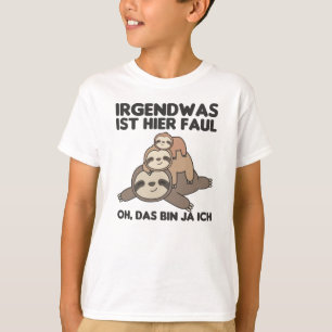 Camiseta Slony Divertido diciendo Sloth Relajado