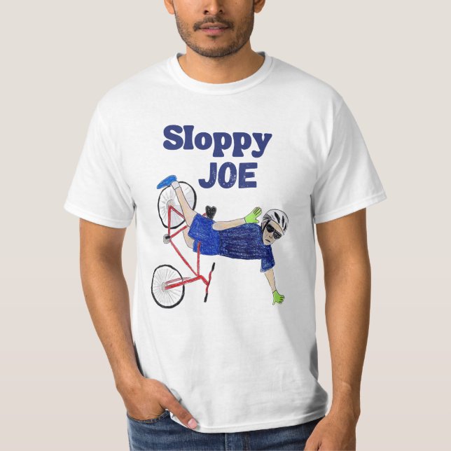 Camiseta Sloppy Joe Tee Running The Country Is Like Riding  (Anverso)