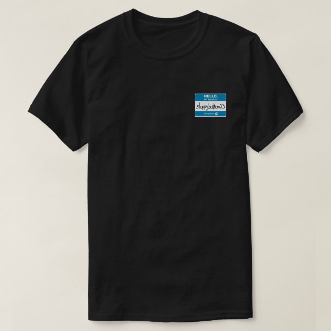 Camiseta Sloppybottom23 después de la oscuridad (Diseño del anverso)