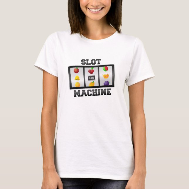 Camiseta Slot Machine Casino T-Shirt (Anverso)