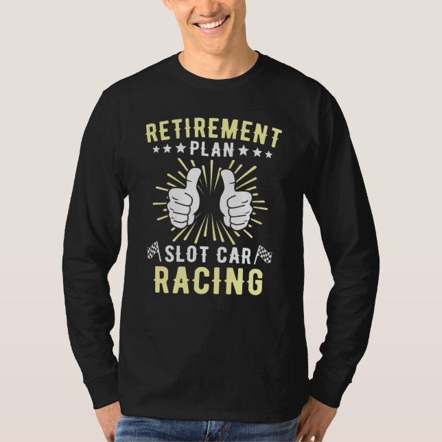 Camiseta Slot Race Slotrace Hand Controller Slot Car Racing (Anverso)