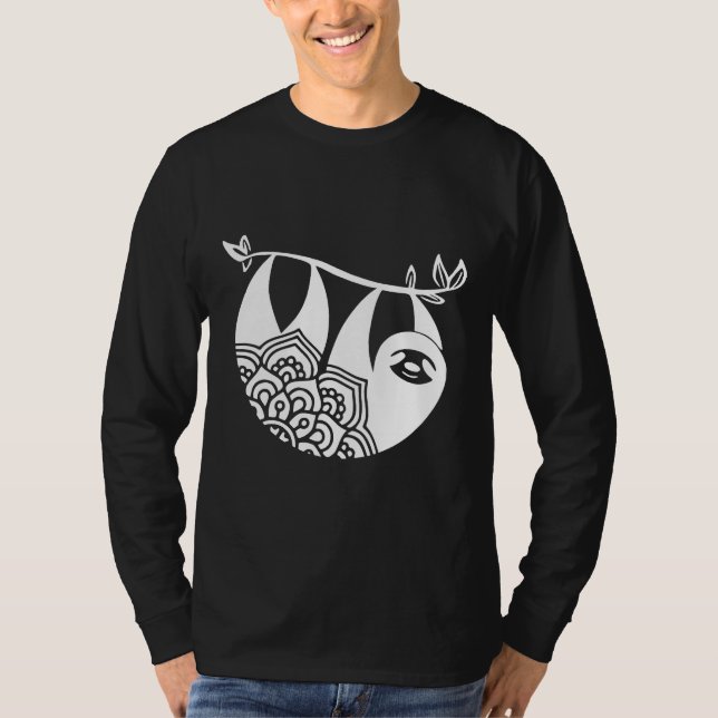 Camiseta Slote Cute Sloth Bella Canvas Sloth (Anverso)